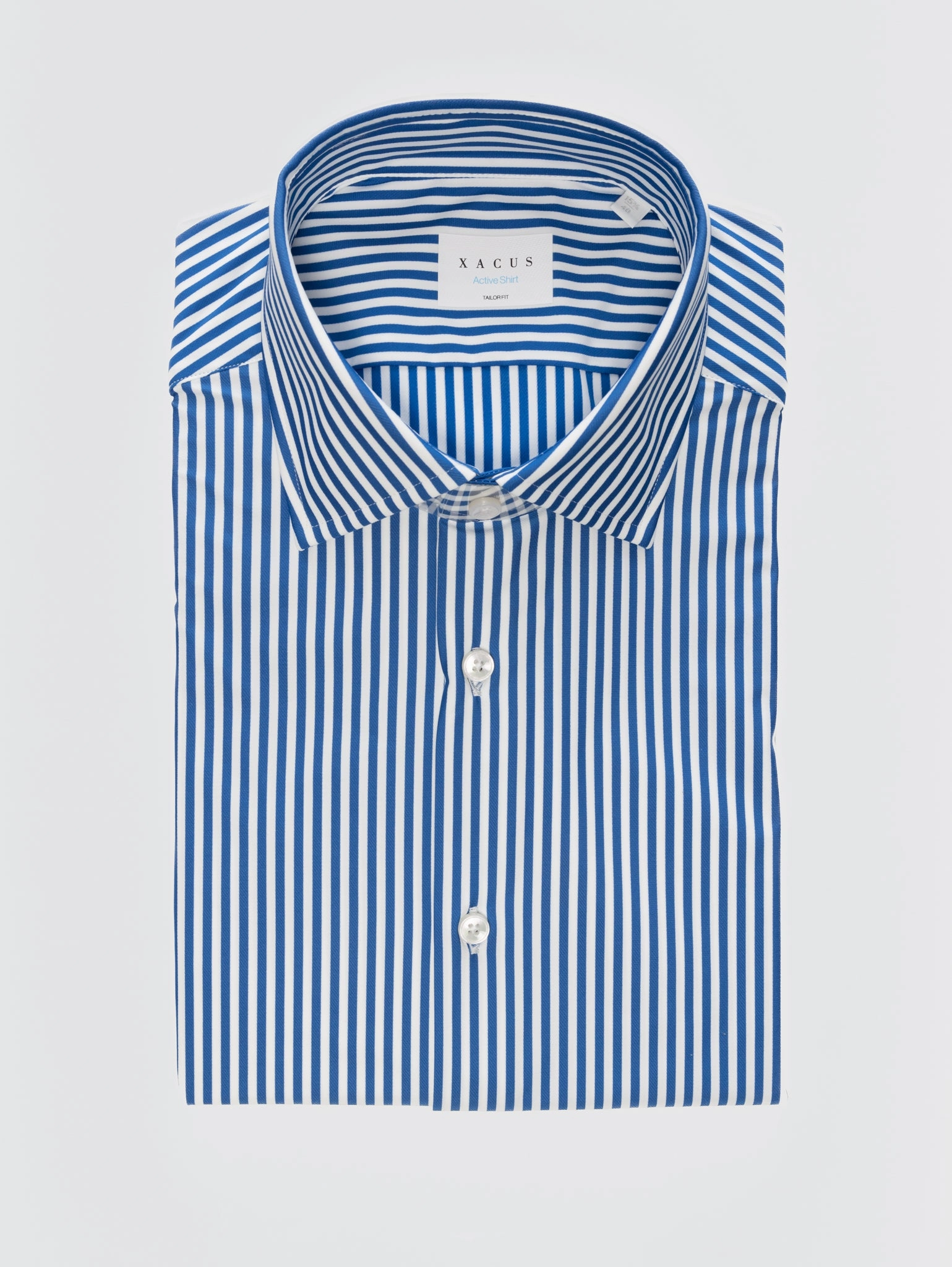 Active Blue/White Striped Shirt