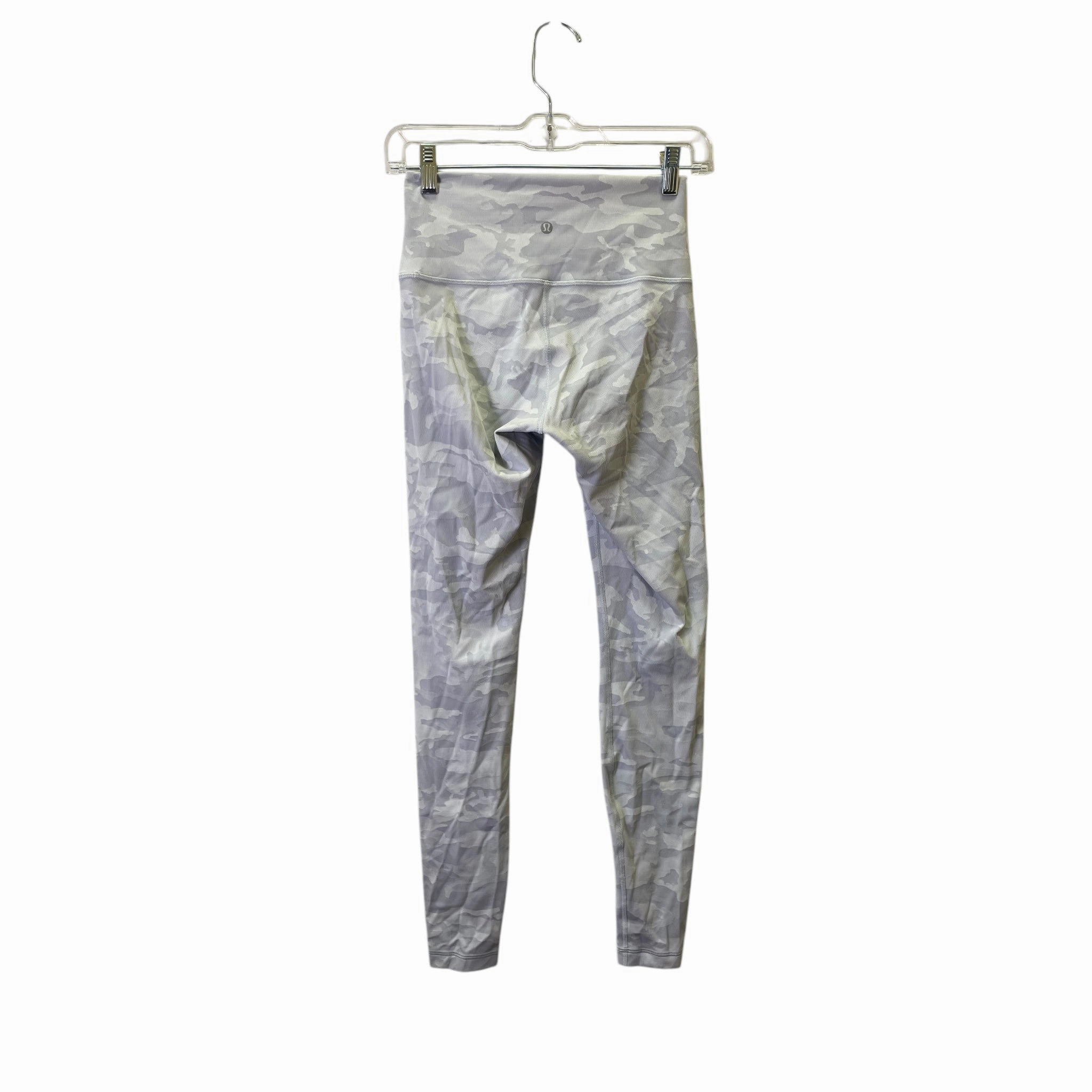 Athletic Leggings By Lululemon In Grey, Size:S