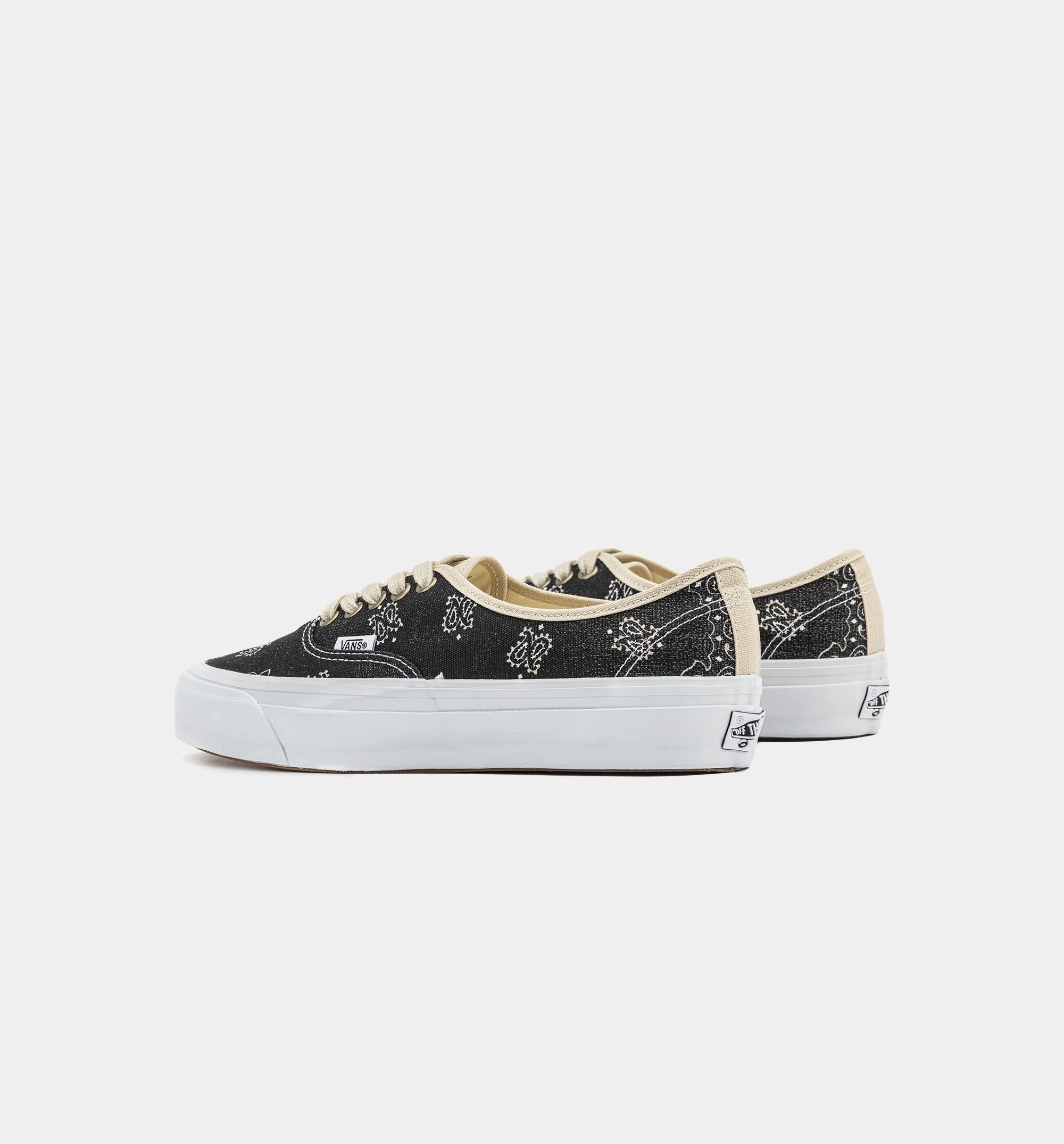 Authentic 44 LX Faded Paisley Mens Lifestyle Shoe - Black/White