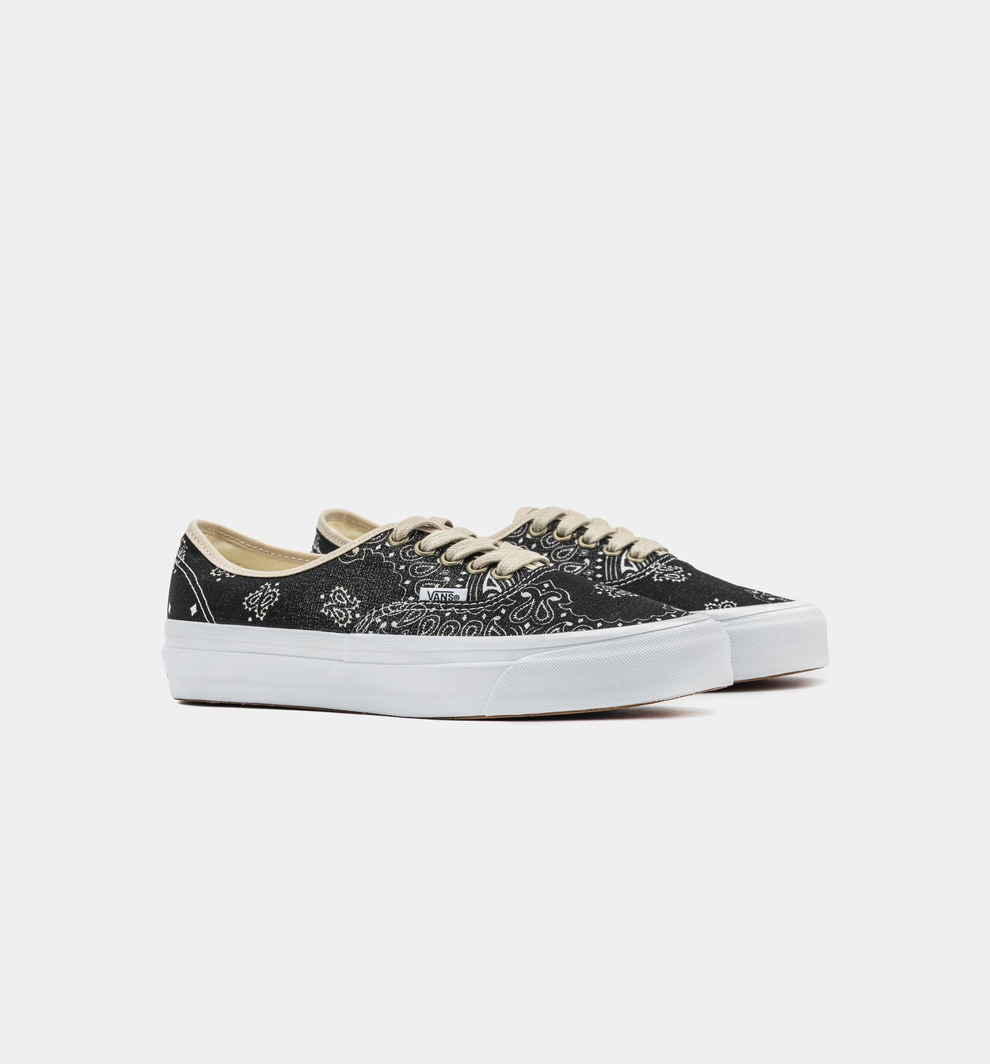 Authentic 44 LX Faded Paisley Mens Lifestyle Shoe - Black/White