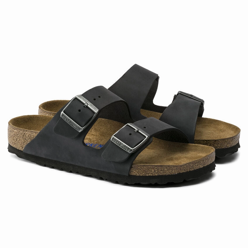 Birkenstock Arizona Black Oiled Leather SFB N 0752483