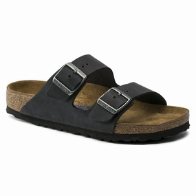 Birkenstock Arizona Black Oiled Leather SFB N 0752483