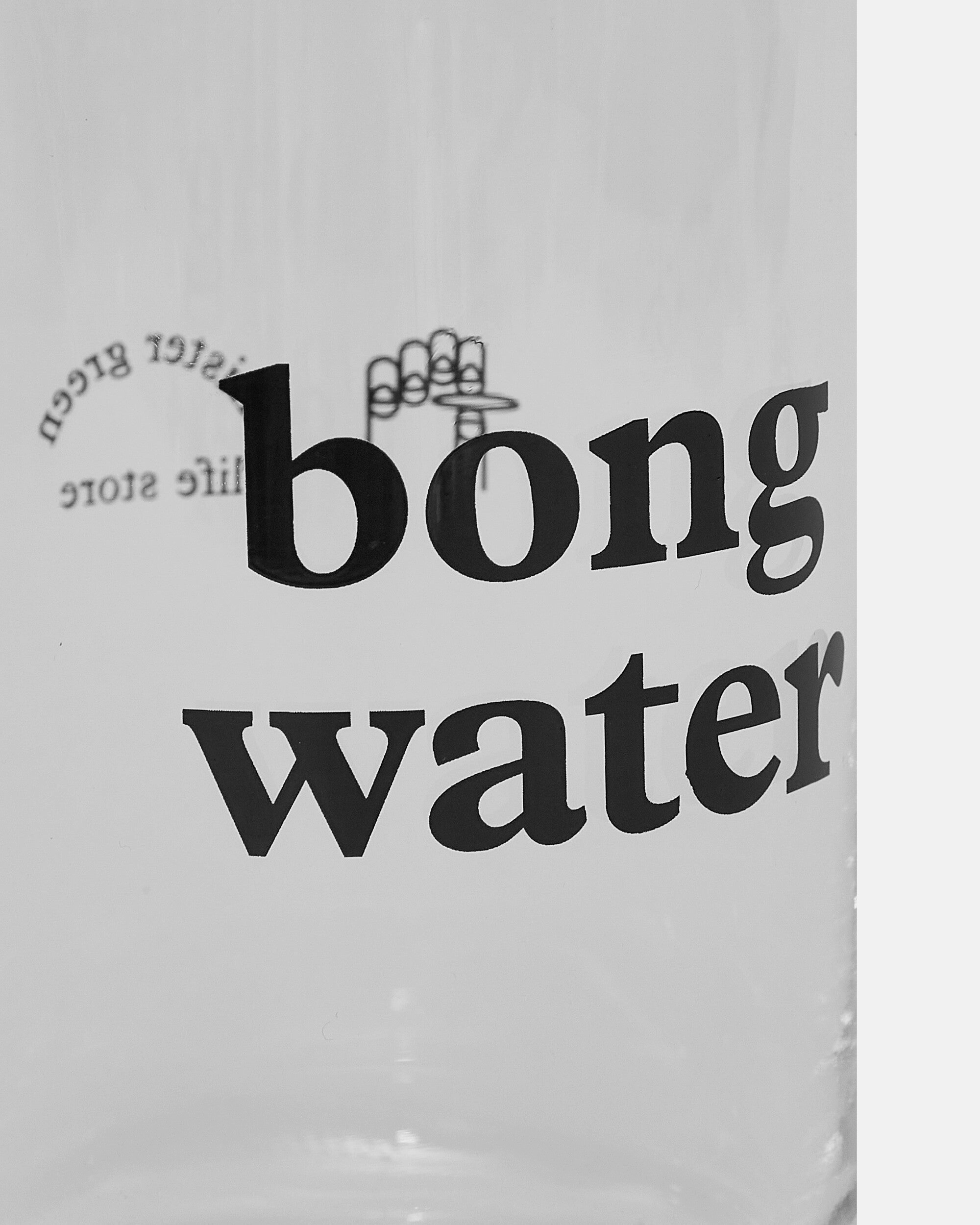 Bong Water Glass Clear