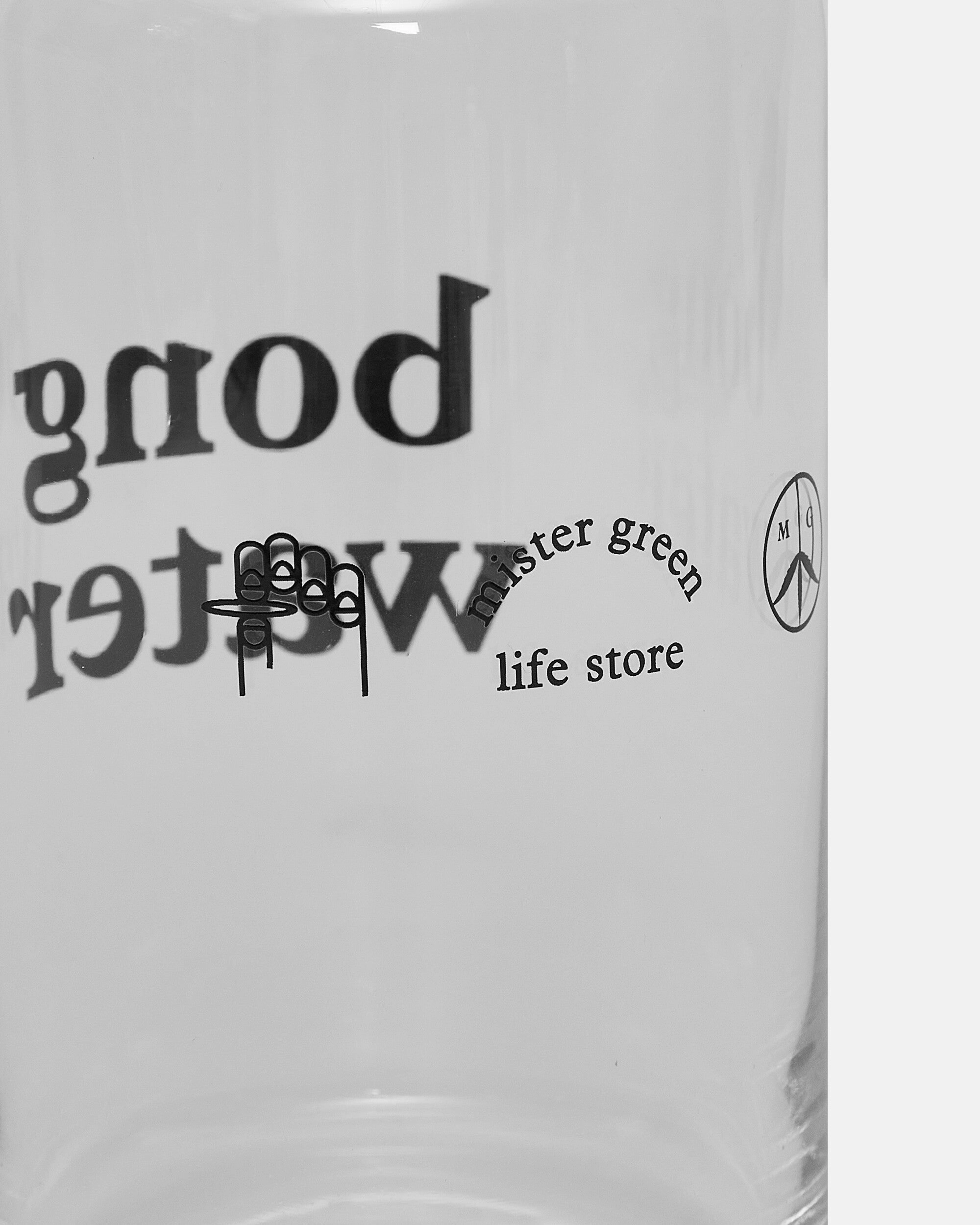 Bong Water Glass Clear