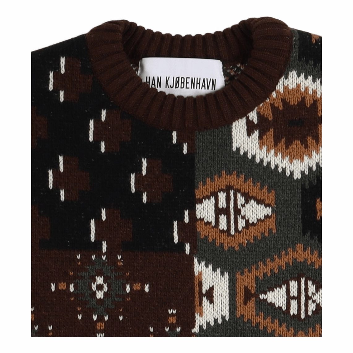 Bulky Vintage Knit Multi Colour