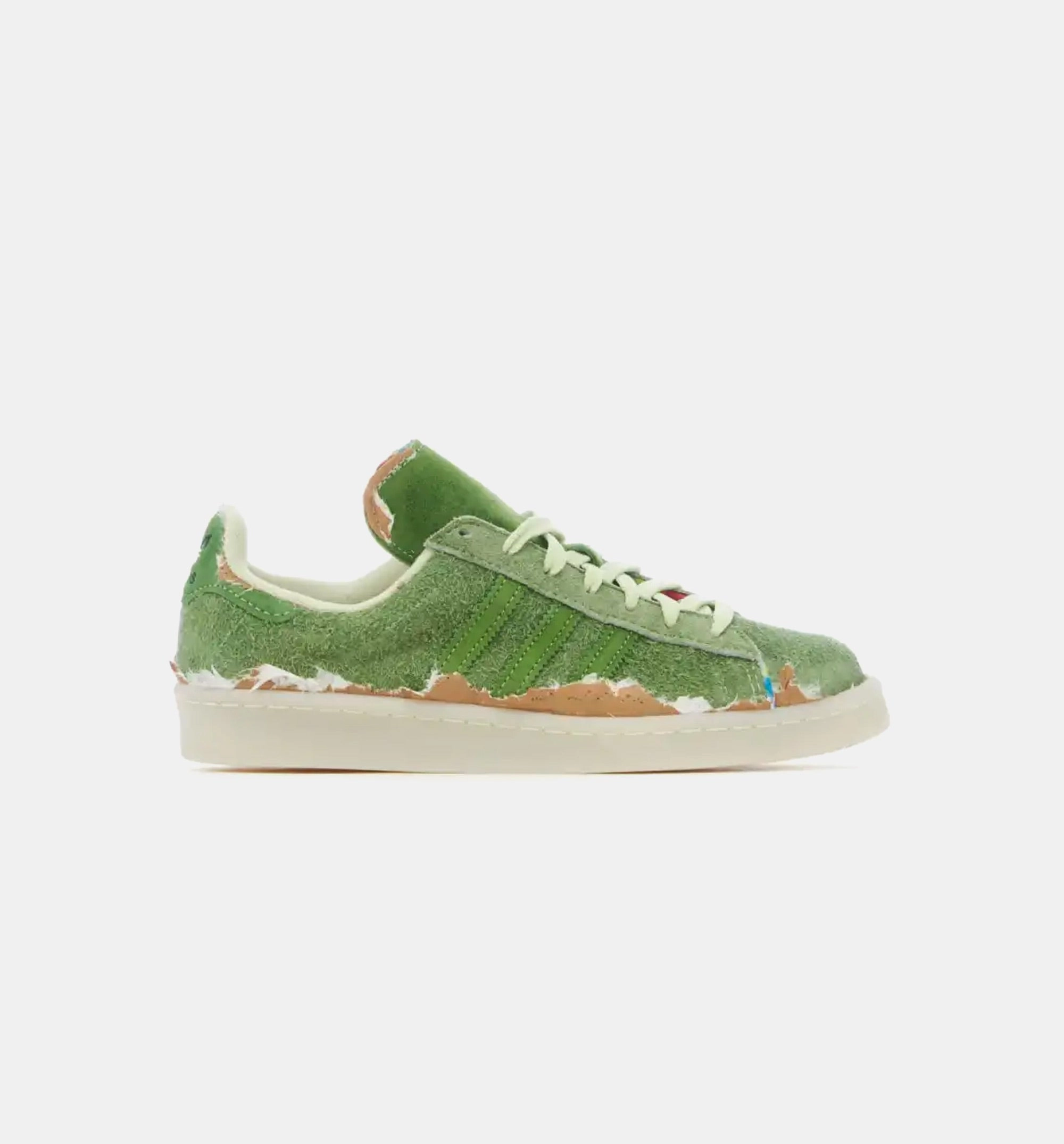 Campus 80 Crop 420 Mens Lifestyle Shoe - Tan/Green