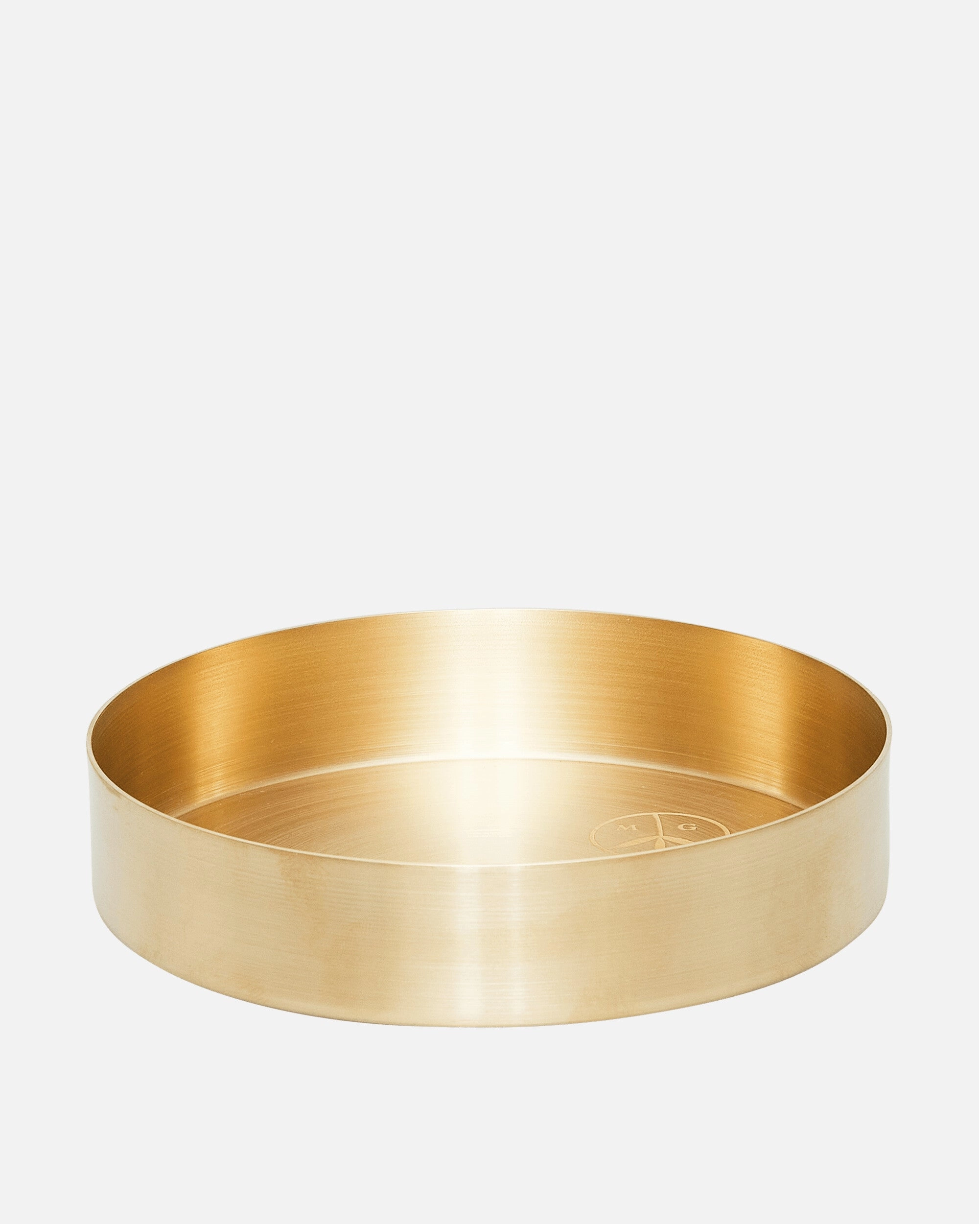 Circle Tray Brass