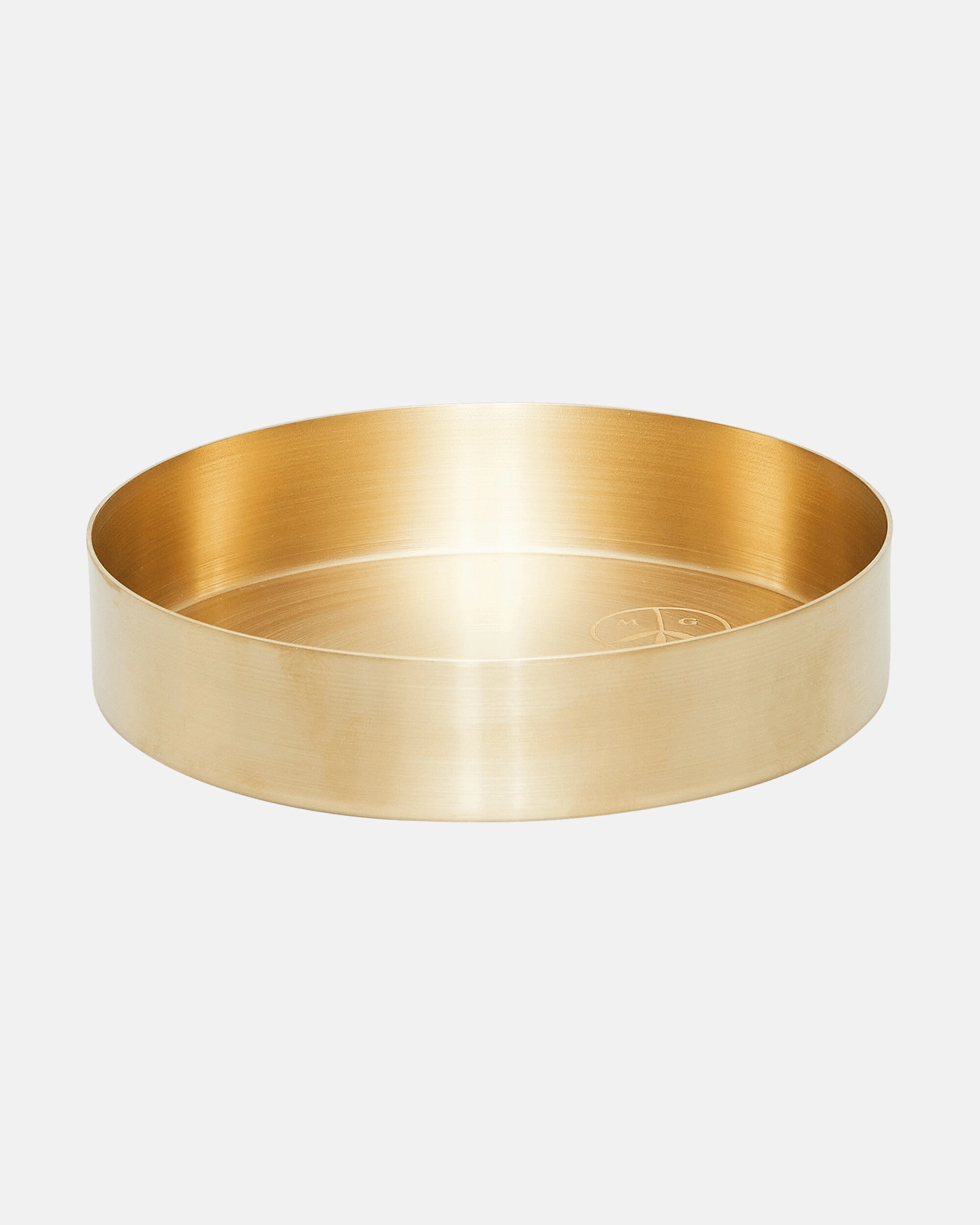 Circle Tray Brass