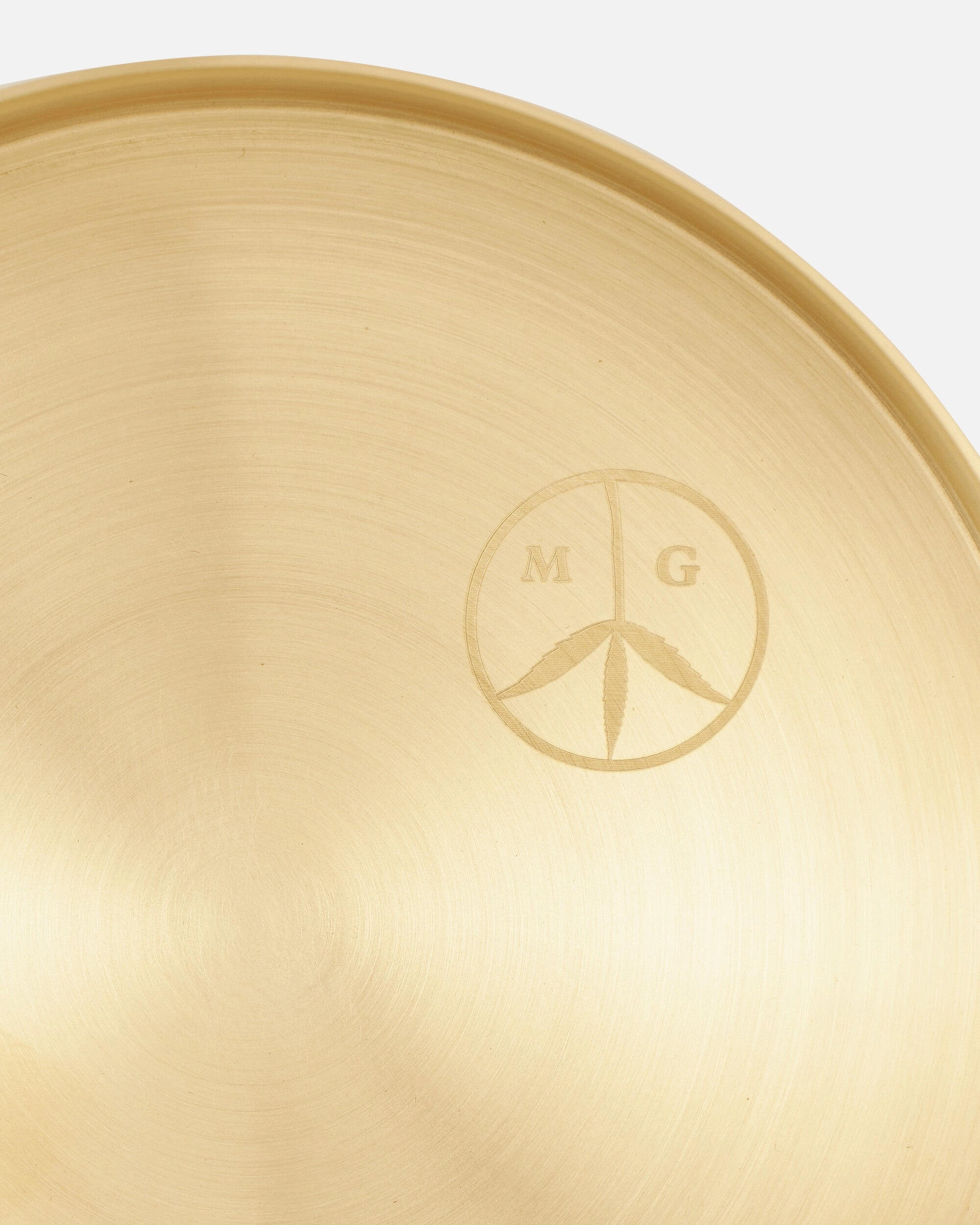Circle Tray Brass