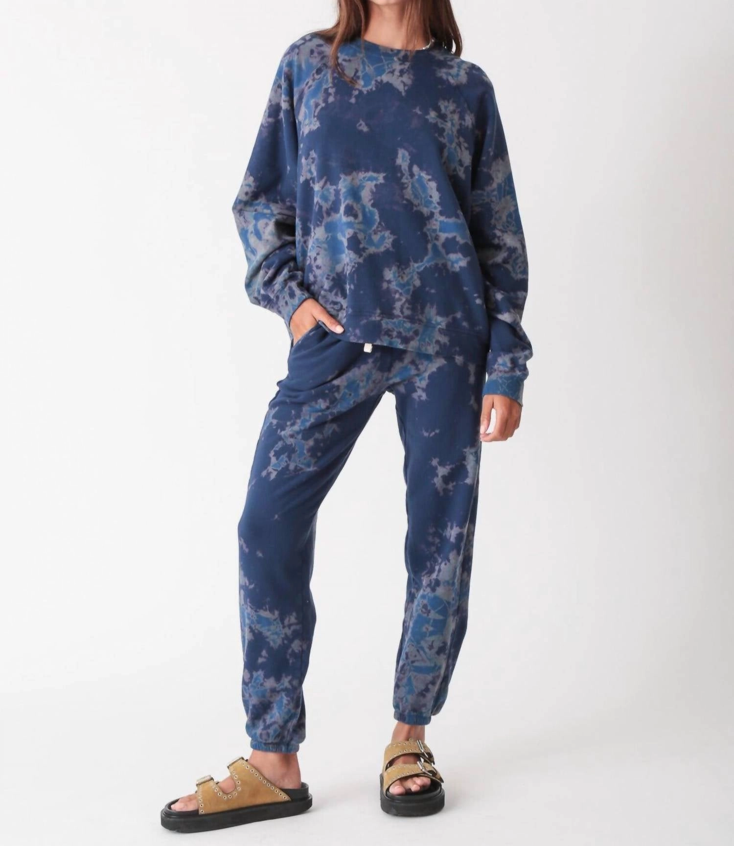 Classic Jogger In Indigo Ice