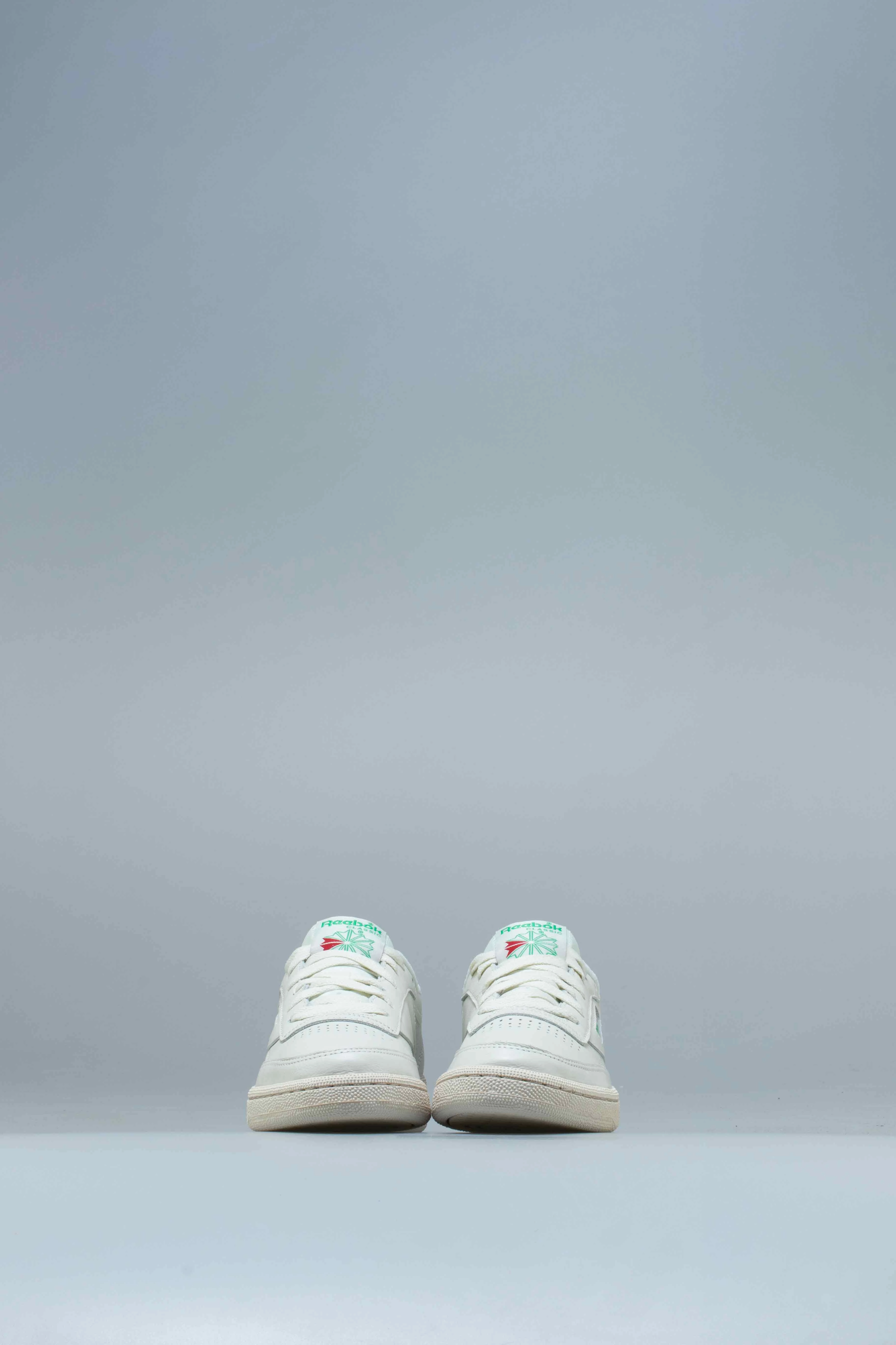 Club C 85 Vintage Womens Lifestyle Shoe - Chalk White/Green