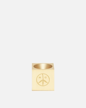 Cube Burner Brass