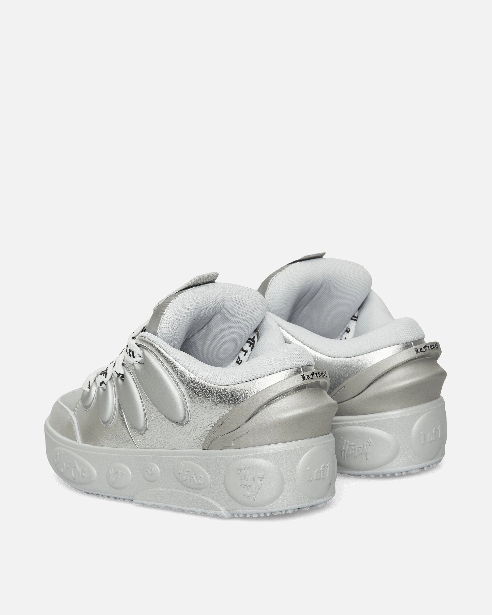 LaMelo Ball LaFrancé Written in Chrome Sneakers Silver Mist