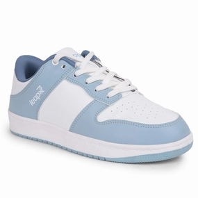 Leap7x Lacing Blue Casual Sneakers For Women SNIKO-1 By Liberty