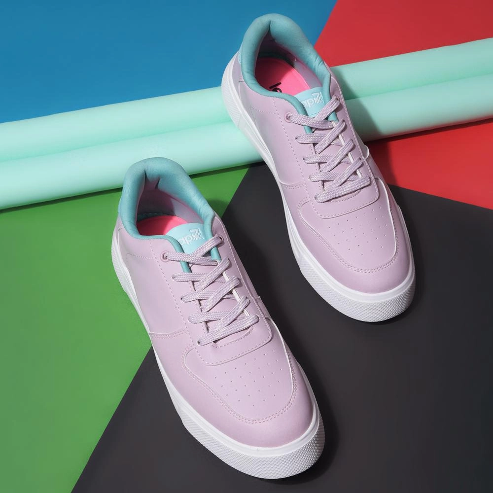 Leap7x Lacing Purple Casual Sneakers For Women FEMINA-01 By Liberty