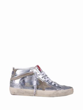 Mid Star Laminated Sneakers