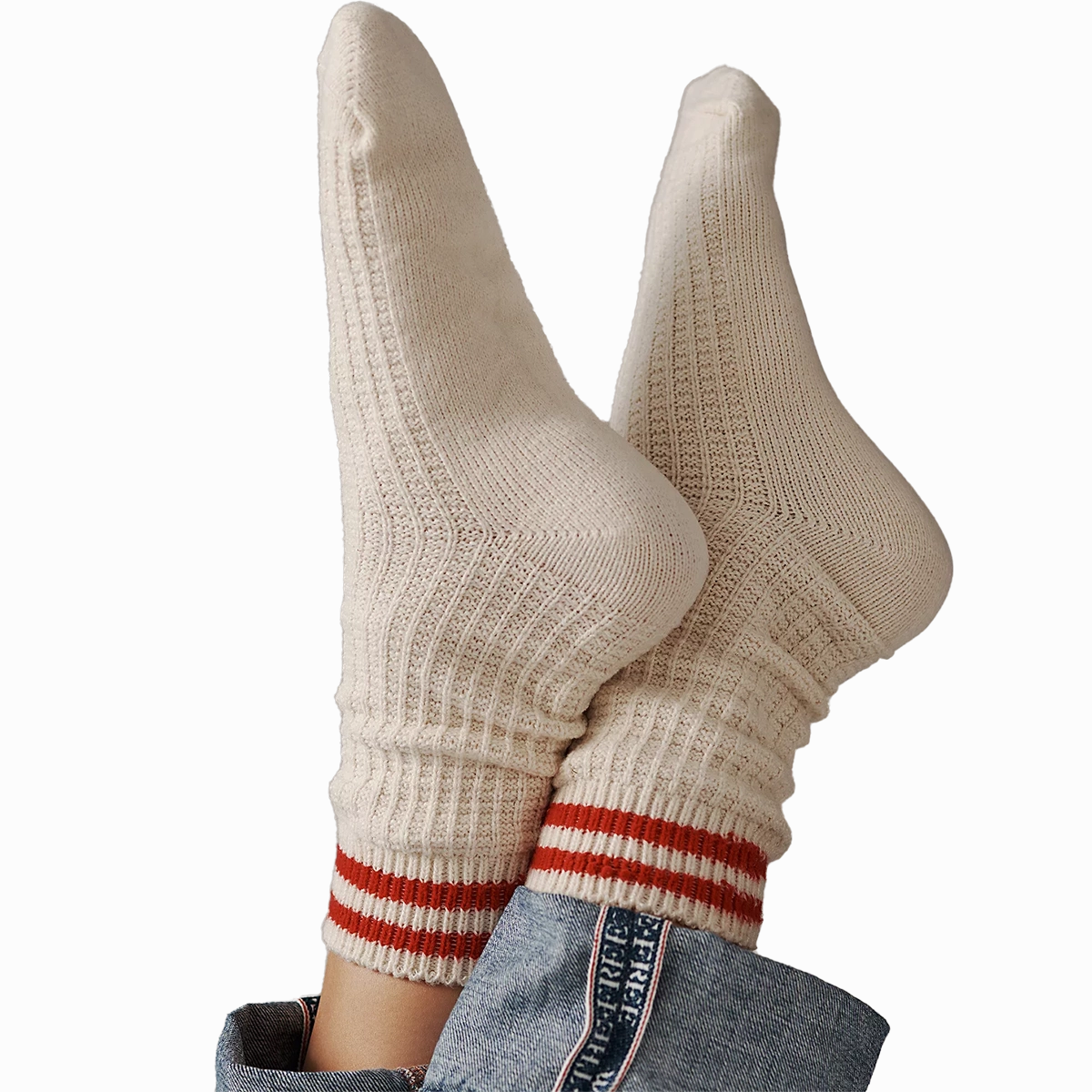 Women's Jackson Cozy Stripe Socks
